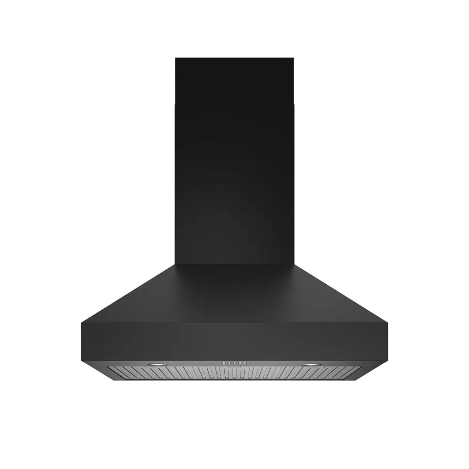 Thor TRH36PB hotte murale pyramidale 36 pouces noire 800 CFM