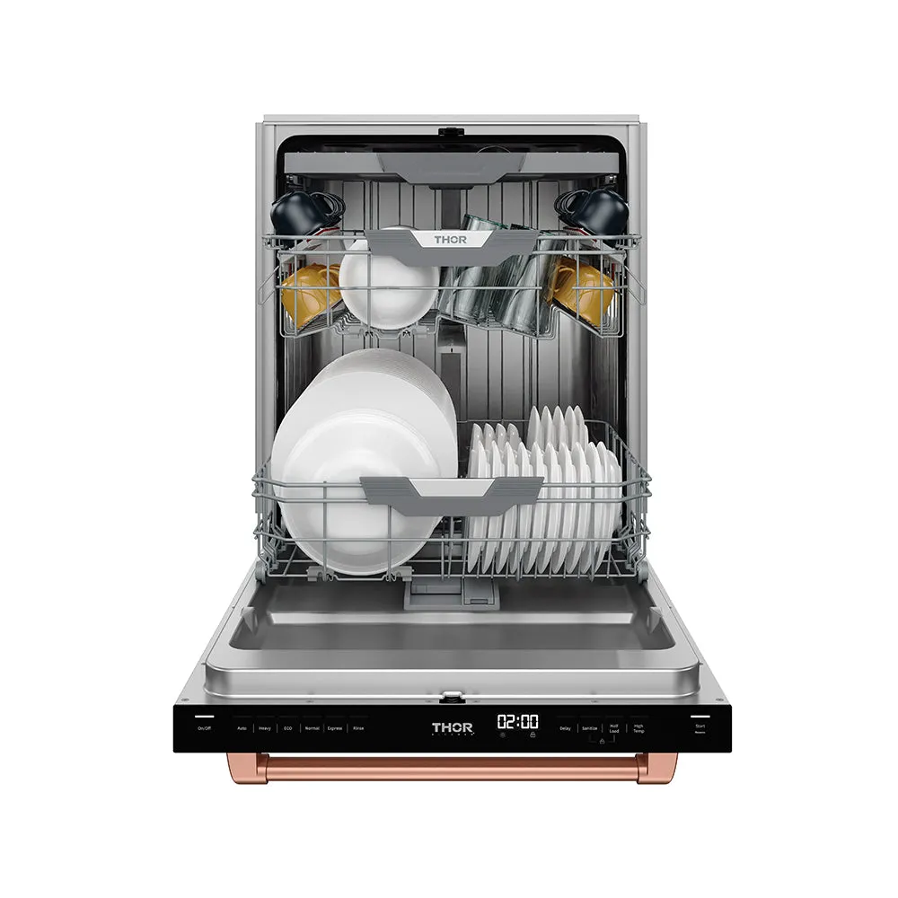 Thor Gordon Ramsay DW24X8BA lave-vaisselle 24 pouces blanc or rose