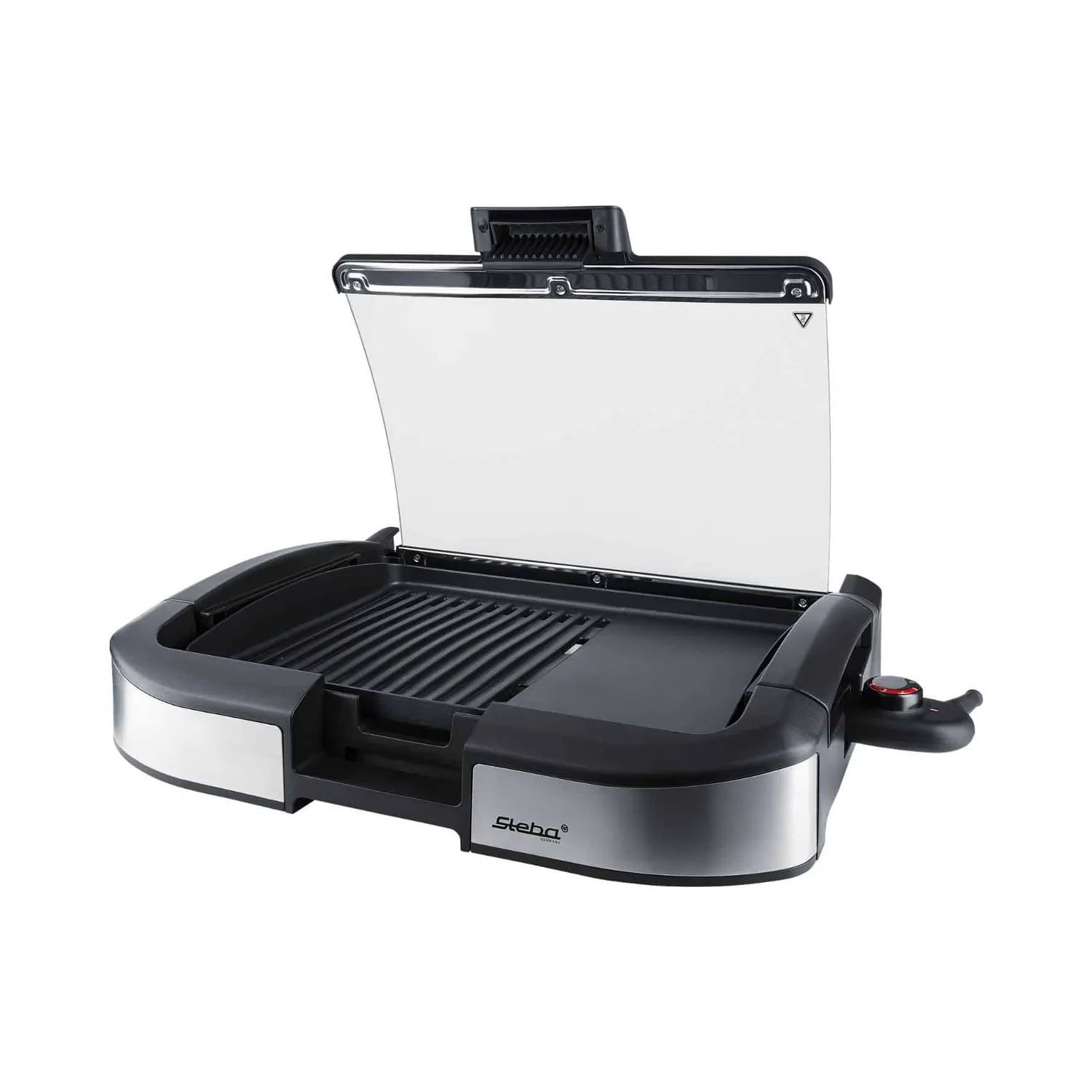 Steba VG 195 grill electrique avec couvercle verre