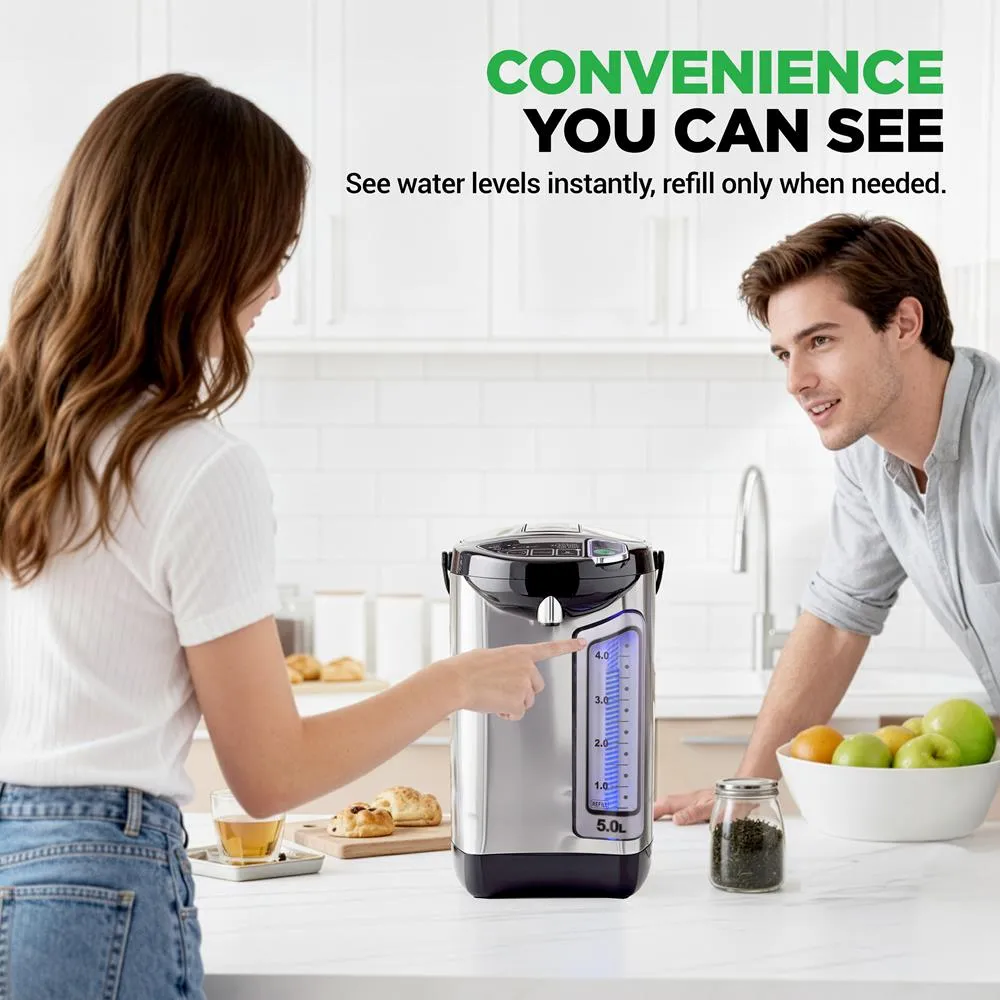 Nutrichef distributeur eau chaude inox 5 L