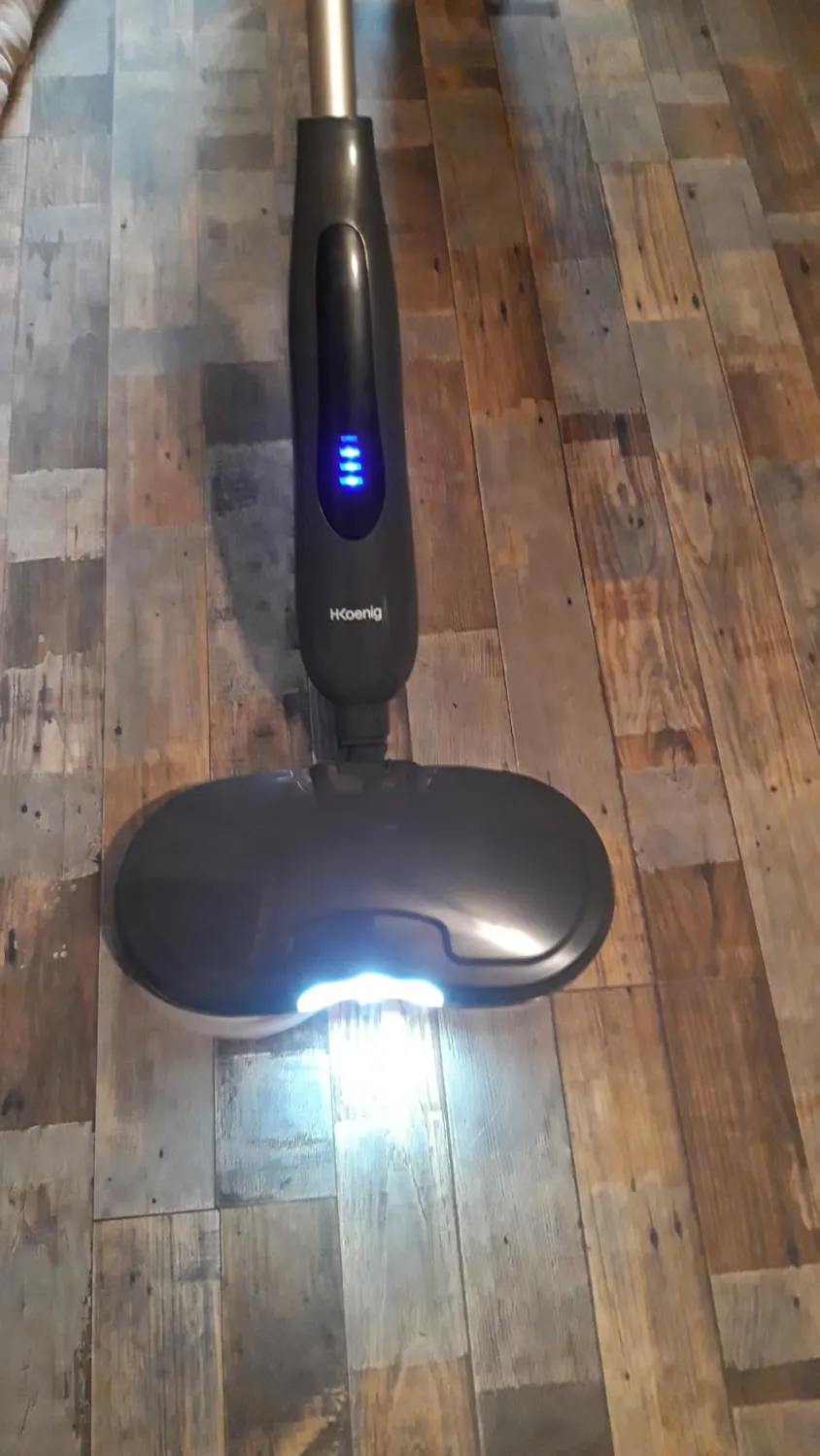 H.Koenig LST70 serpillière électrique sans fil 250 ml LED