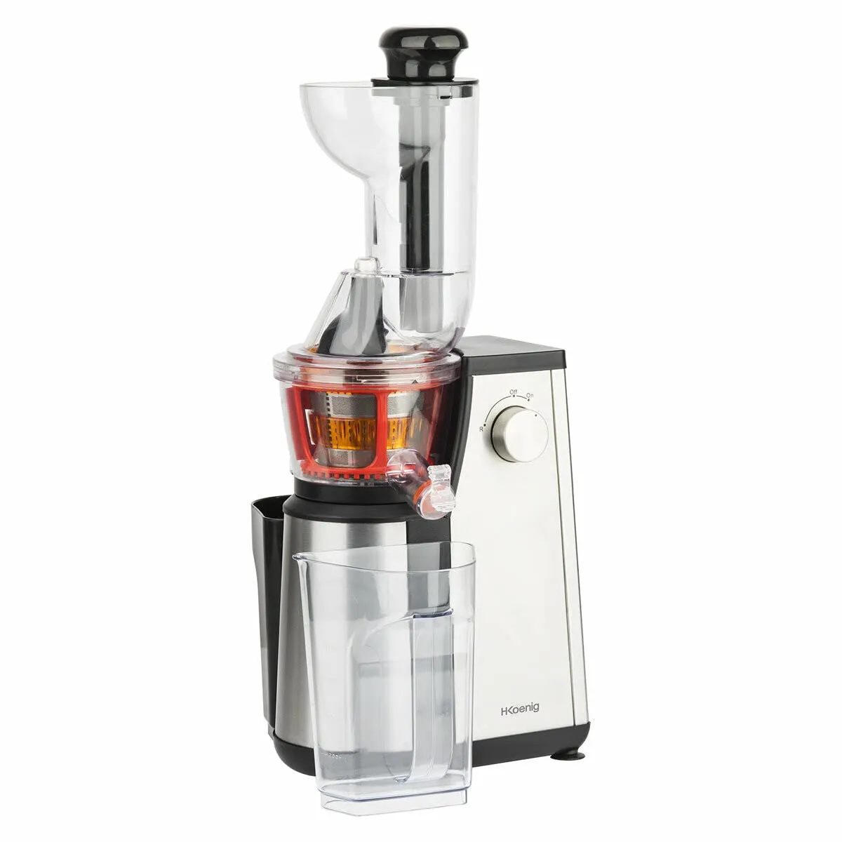 H.Koenig Vitalise GSX22 extracteur de jus vertical 400W 3 tamis