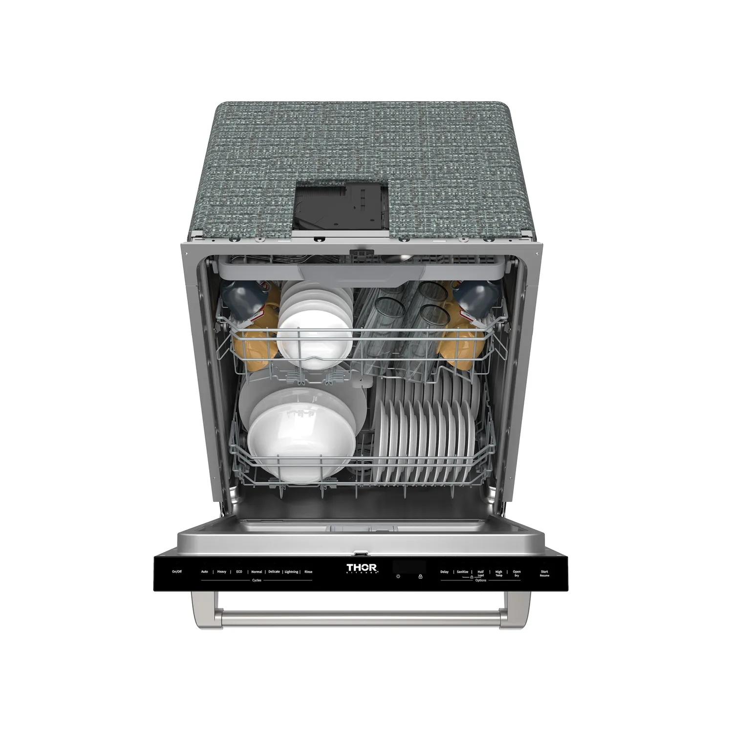 Thor TDW24C7 lave-vaisselle encastrable 24 pouces inox 7 cycles