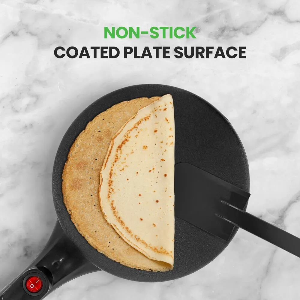 Nutrichef PKCRM08 crêpière électrique 20 cm 800 W