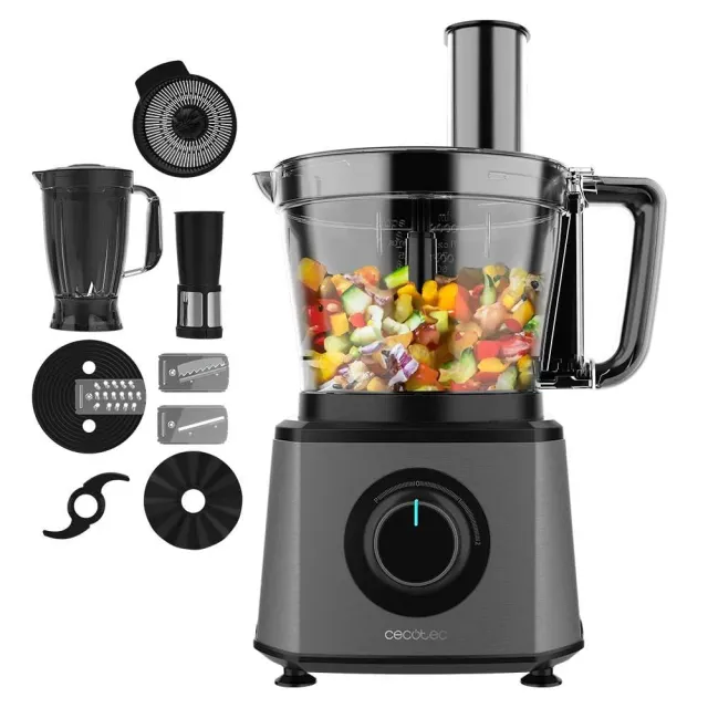 Cecotec Paprika 1300 Full robot culinaire 2000 W noir