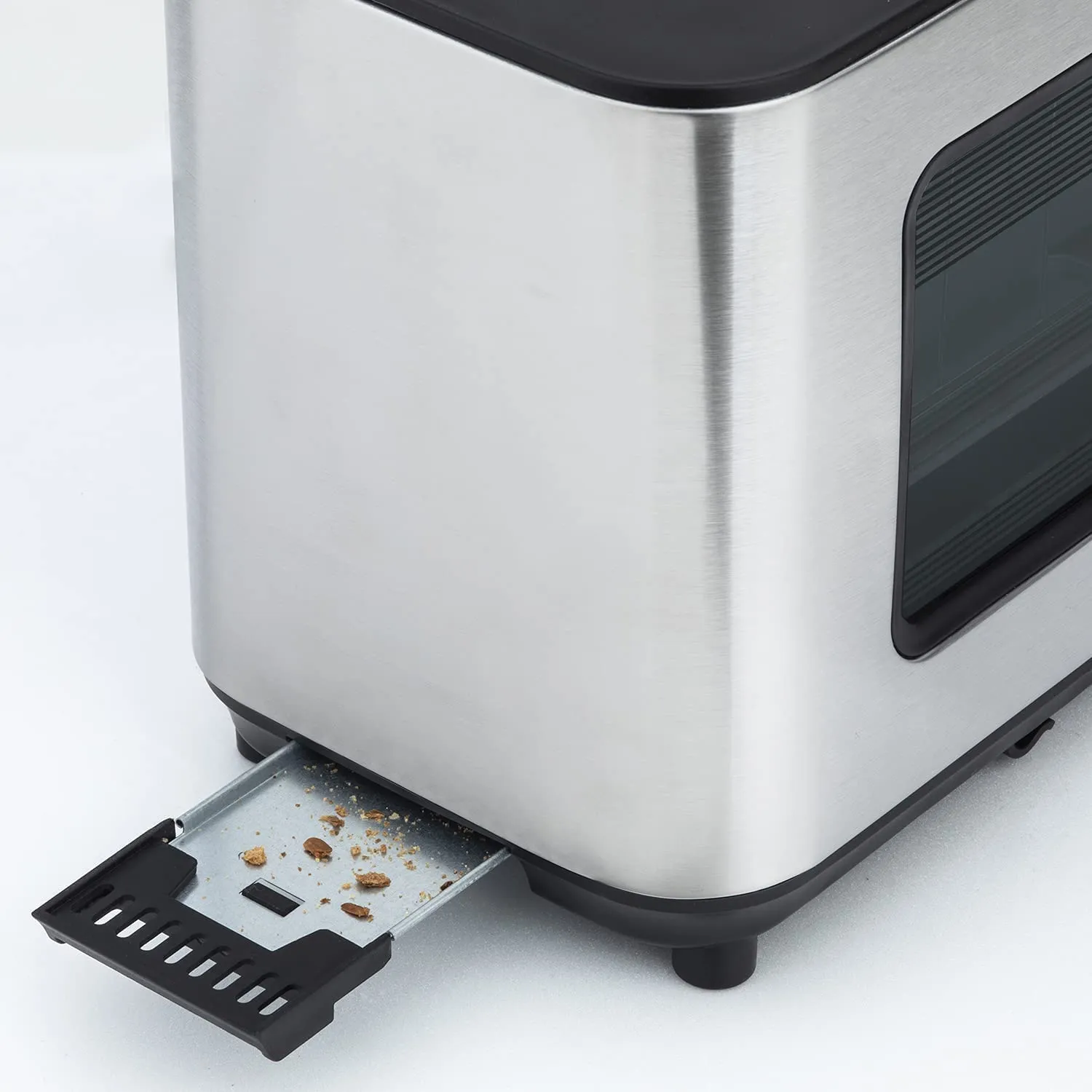 H.Koenig VIEW7 grille-pain vitré 2 tranches inox 1200W