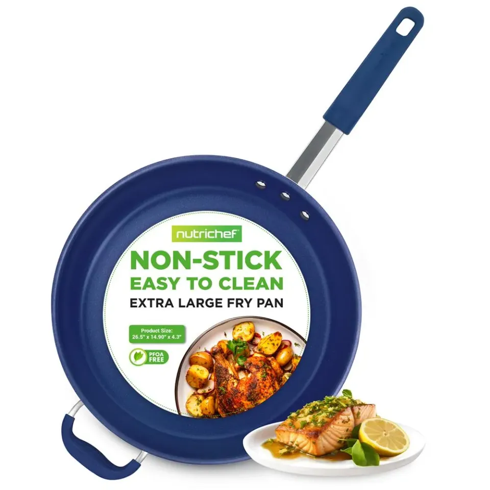 Nutrichef NCFRYP14 poêle 35 cm céramique antiadhésive
