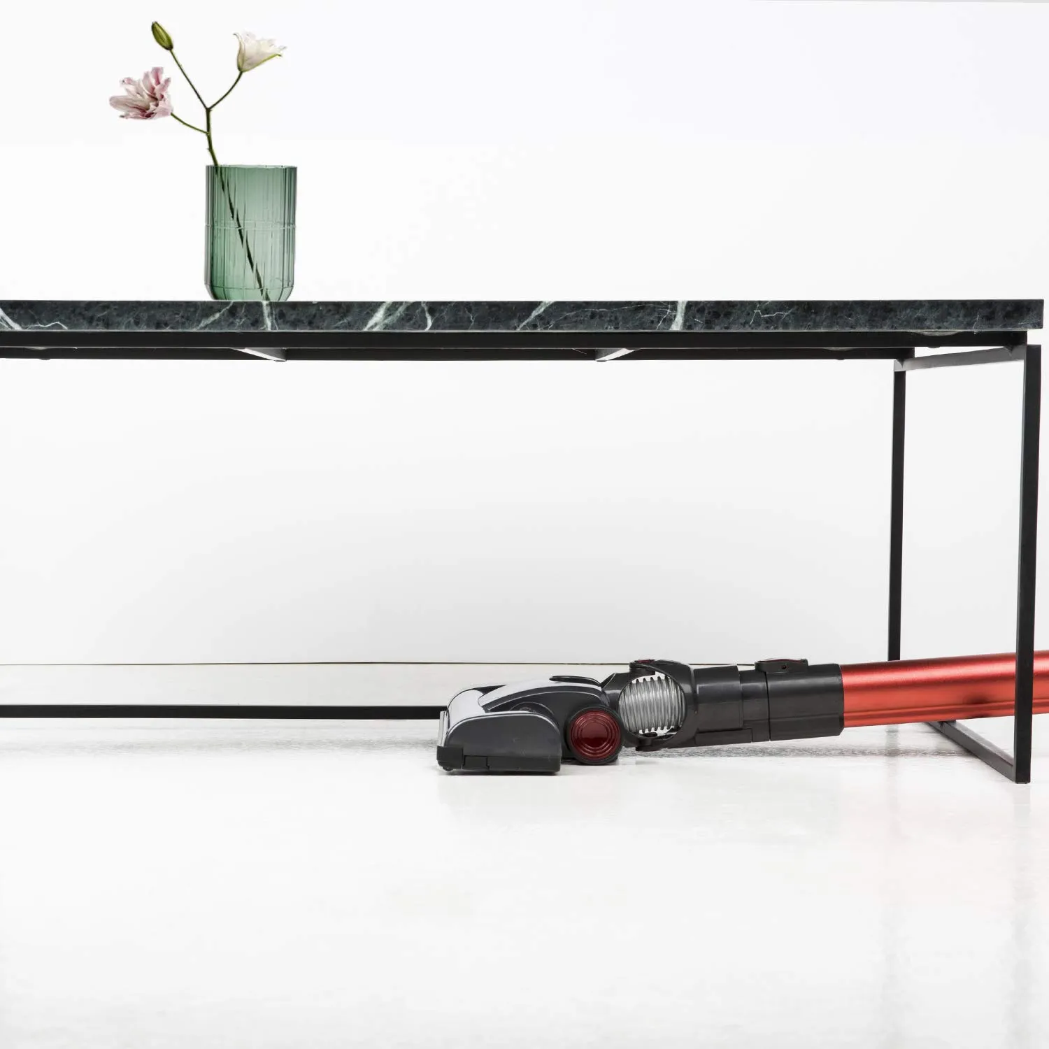 H.Koenig UP810 PowerClean+ aspirateur balai sans fil rouge