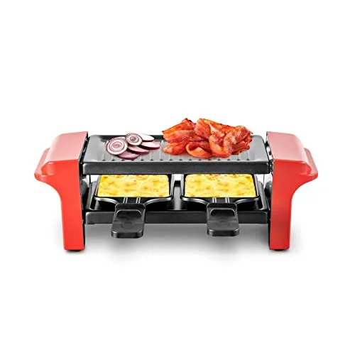 Kitchencook RC Rigi raclette grill 2 personnes rouge