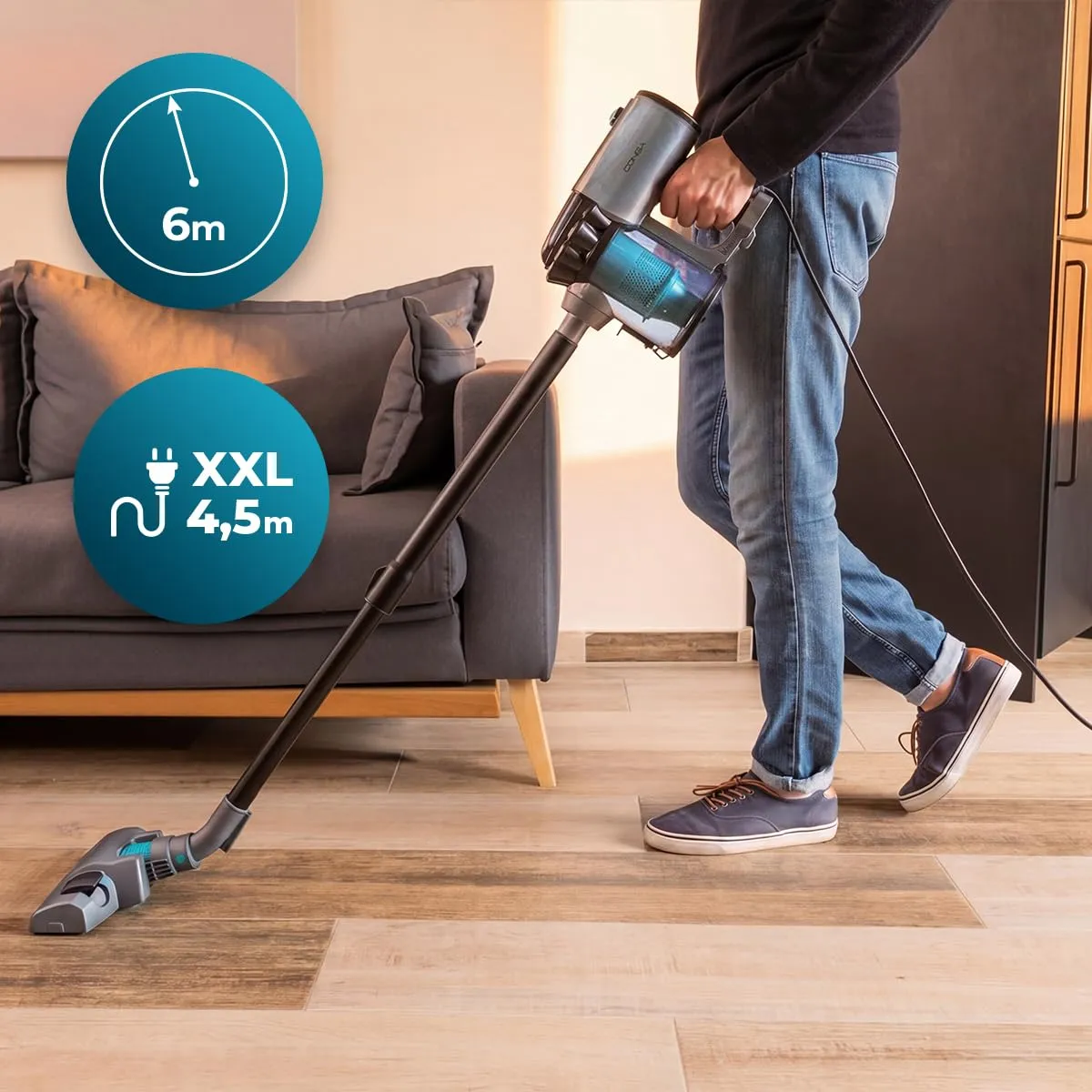 Cecotec Conga Thunderbrush 560 Neo aspirateur balai