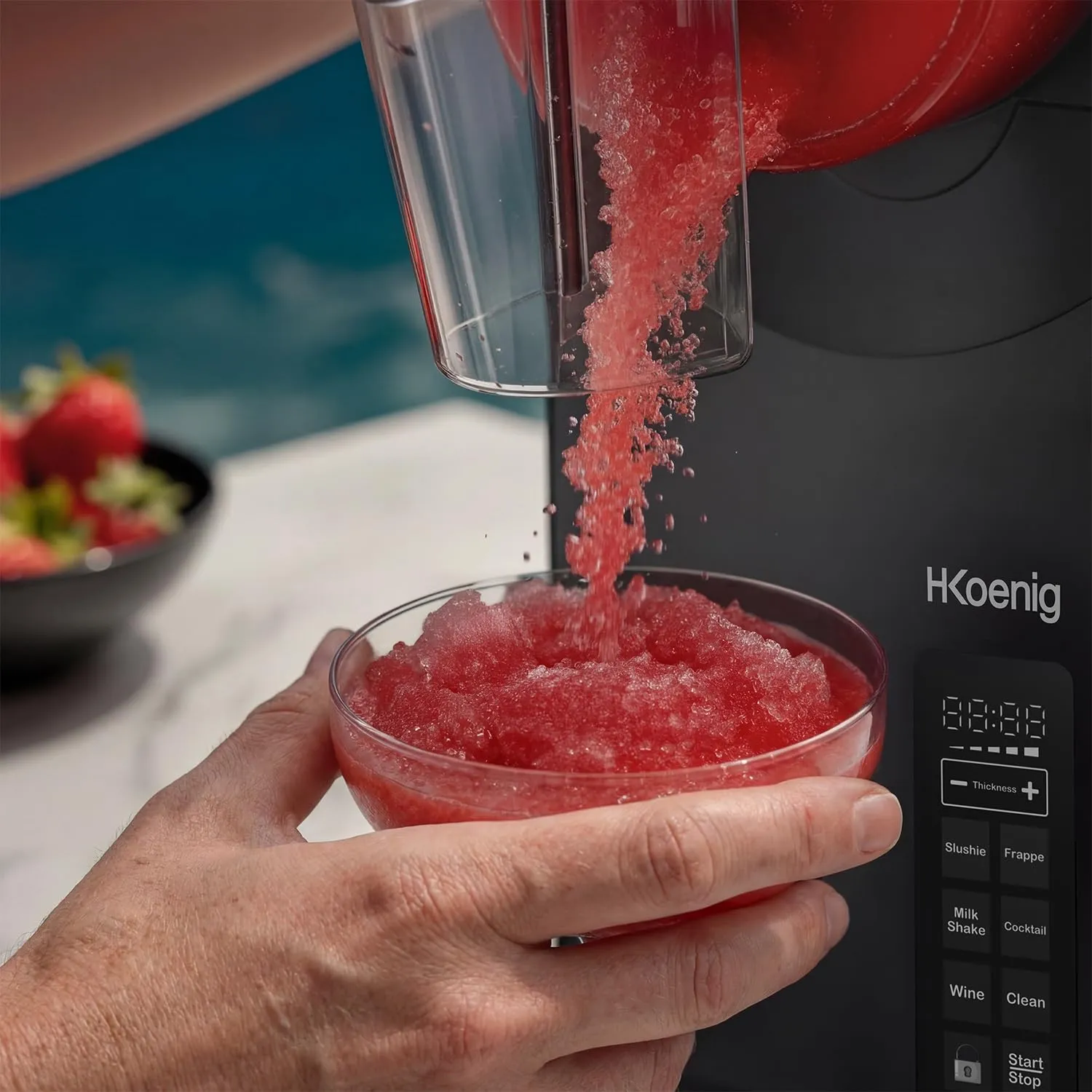 H.Koenig SLH800 machine à granité 2,5 L 5 modes tactile