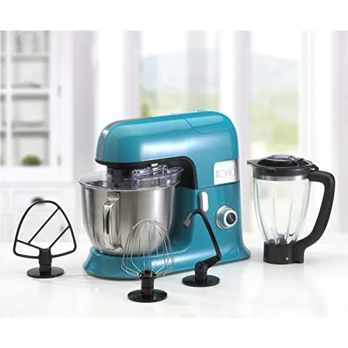 Kitchencook Expert XL Blue robot pétrin 6,5L 1300W blender verre