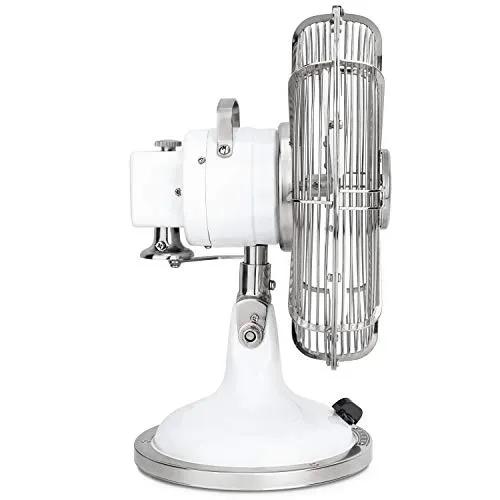 H.Koenig JOE50 ventilateur de table blanc 25 cm 3 vitesses