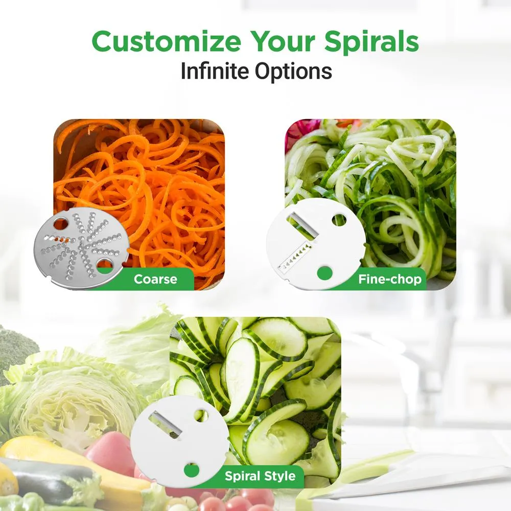 Nutrichef spiraliseur électrique légumes 3 lames