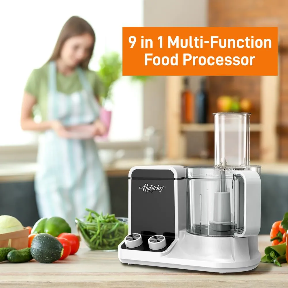 Nutrichef NCFP8 robot multifonction 2 L 6 lames silencieux