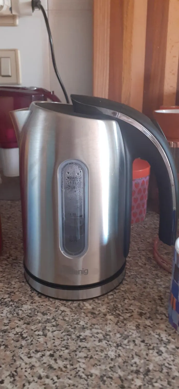 H.Koenig BO12 bouilloire 1,2 L inox graduée