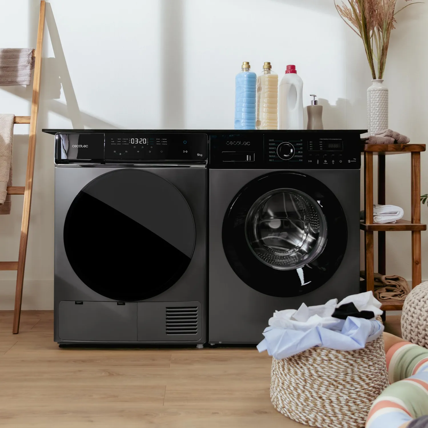Cecotec Bolero DressCode Dry 9400 sèche-linge 9 kg Steel pompe à chaleur