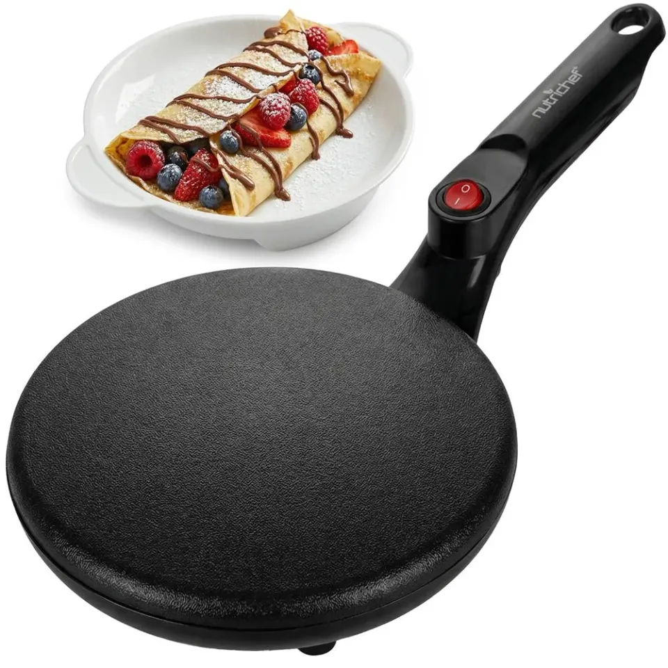 Nutrichef PKCRM08 crêpière électrique 20 cm 800 W