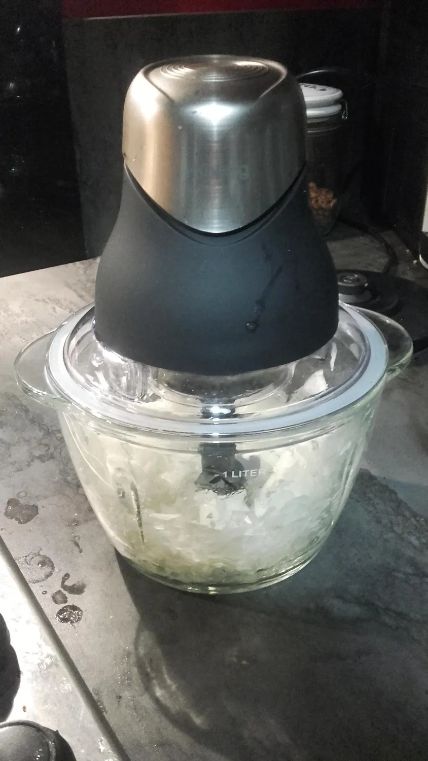 H.Koenig Leo9 mini hachoir 2 bols verre 1L 320W