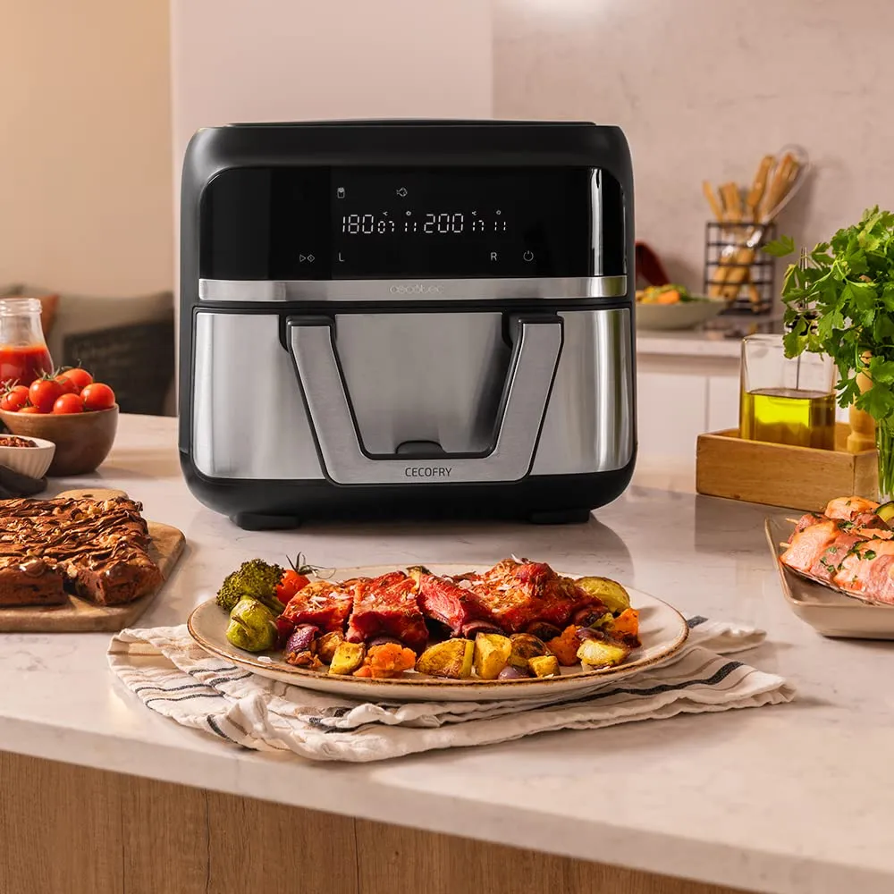 Cecotec Cecofry Dual 9000 friteuse sans huile 9L double cuve