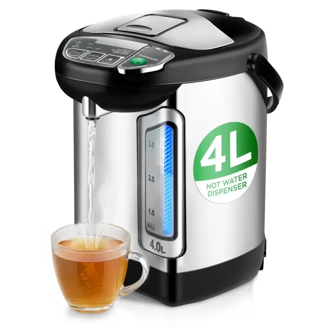 Nutrichef NCHUB24 distributeur eau chaude 4L inox maintien au chaud