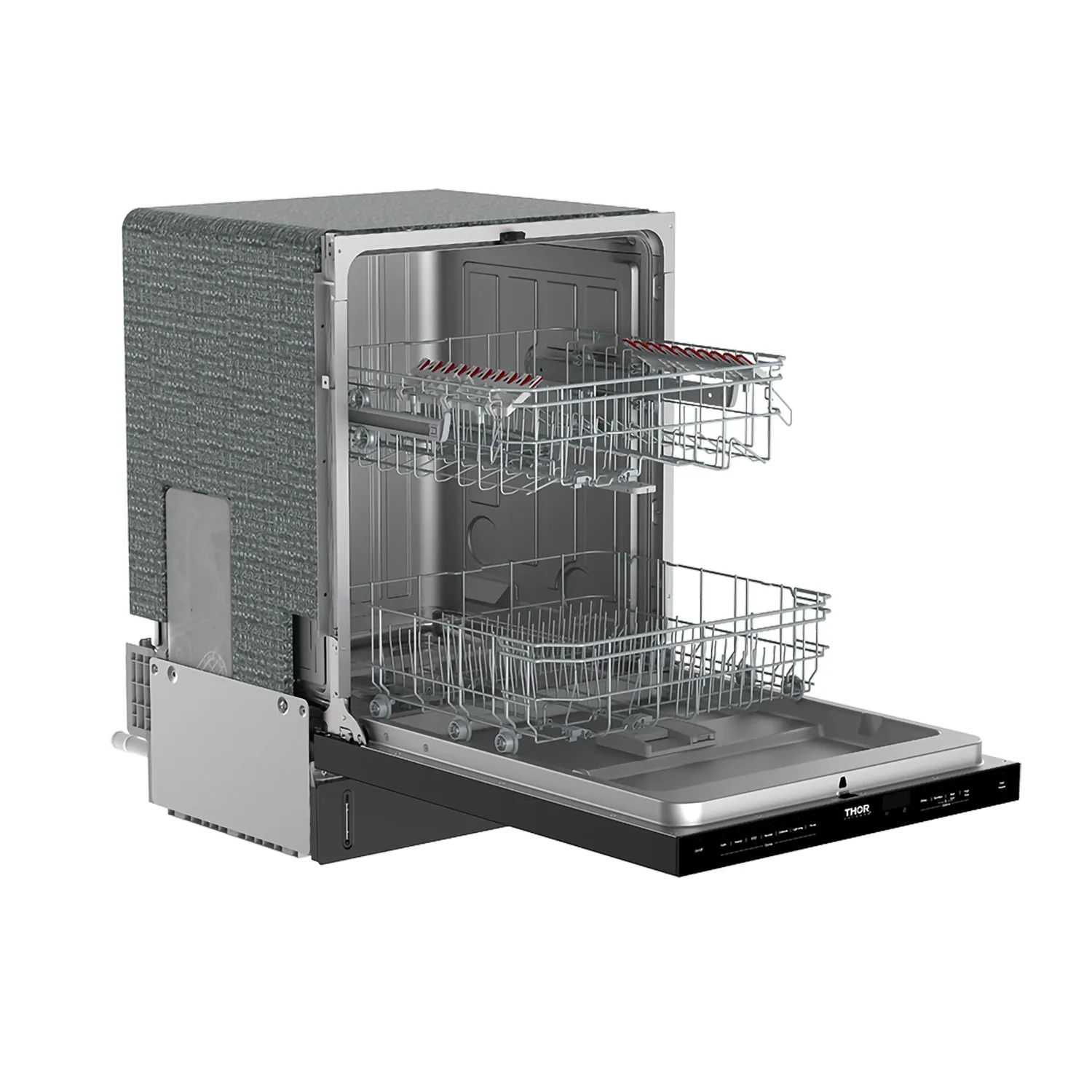 Thor 24 pouces lave-vaisselle encastrable noir 14 couverts