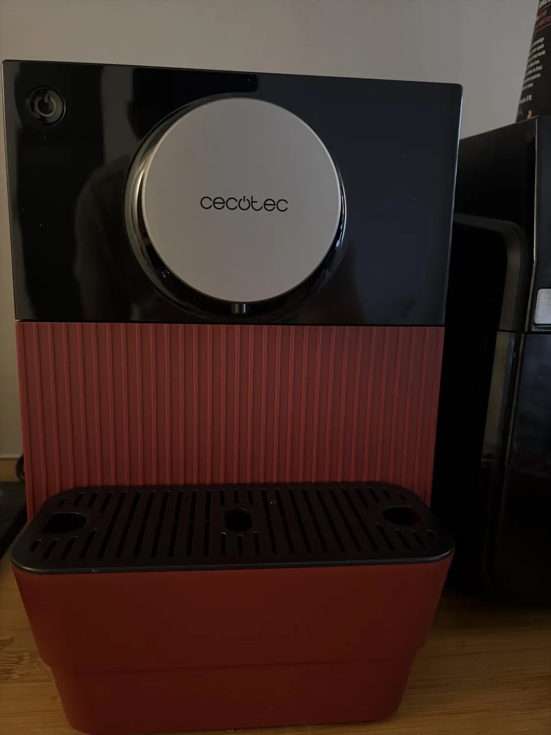 Cecotec Cremmaet Cube Red machine espresso broyeur 19 bars