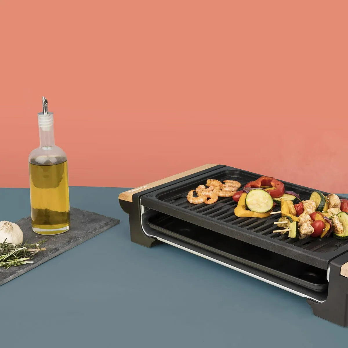 H.Koenig RP320 grill pierre à cuire 37x23cm 8 personnes