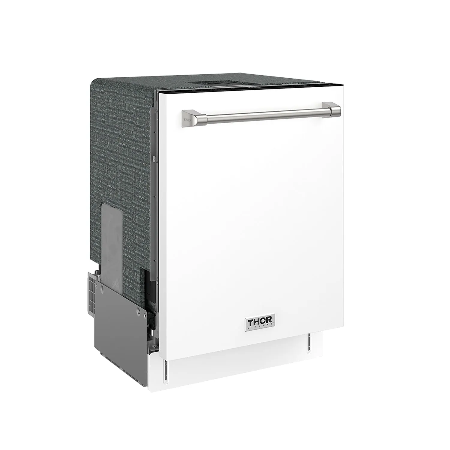 Thor Kitchen Top Control lave-vaisselle encastrable 24 pouces blanc