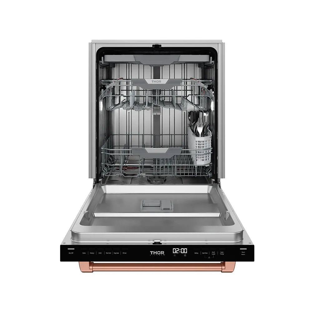 Thor Gordon Ramsay DW24X8BA lave-vaisselle 24 pouces blanc or rose