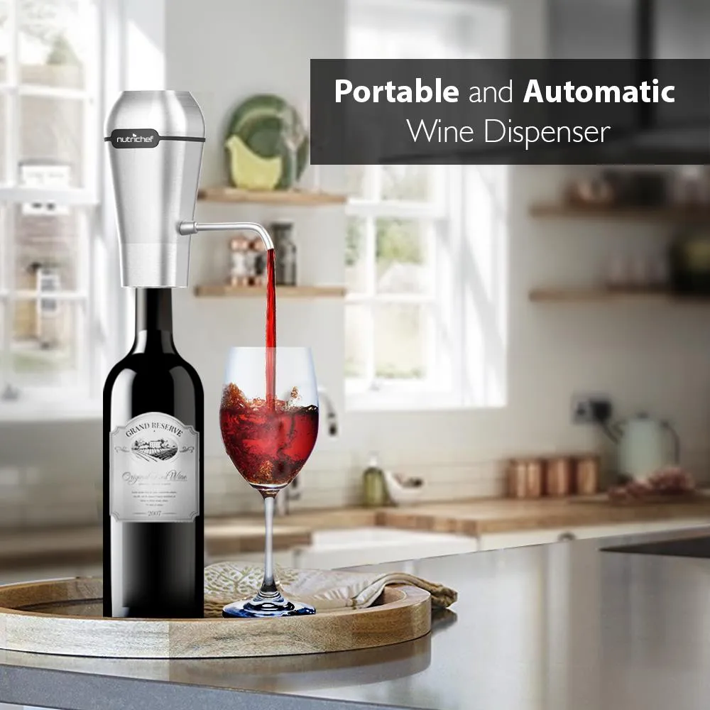Nutrichef pompe aératrice à vin électrique rechargeable USB