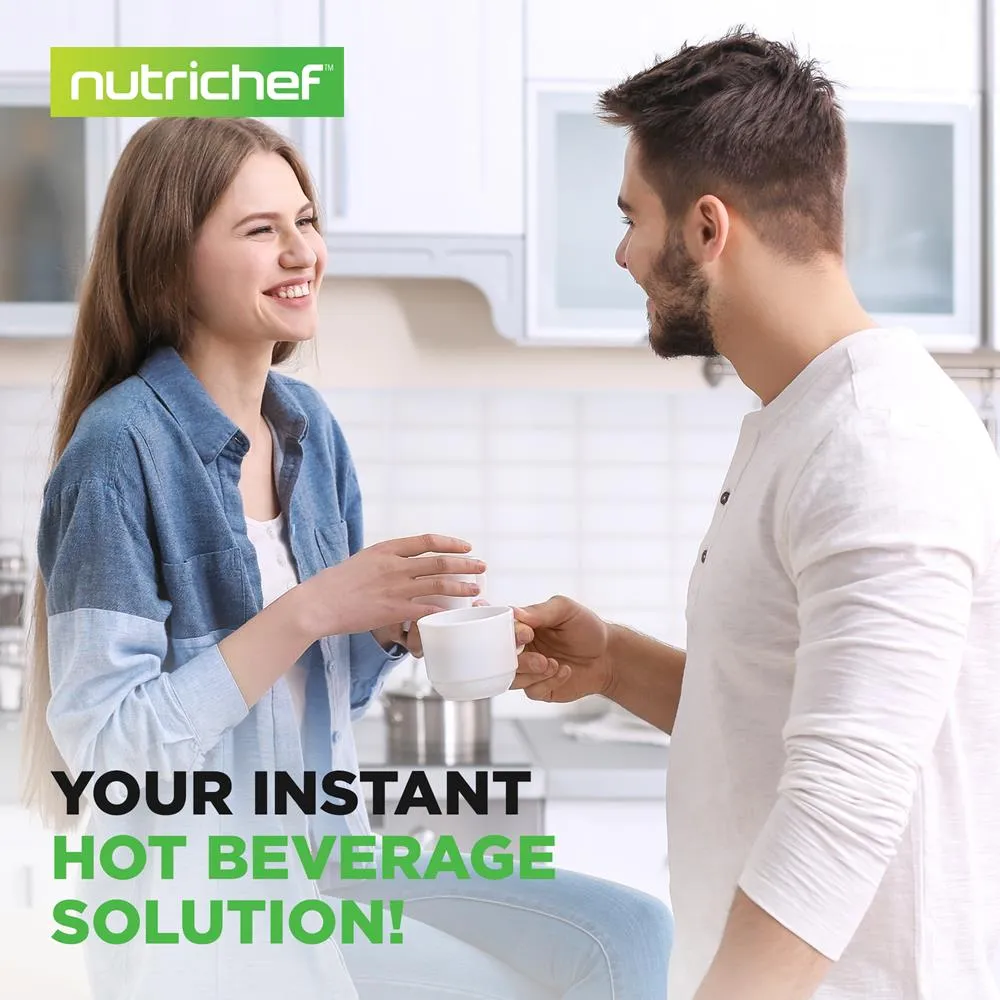 Nutrichef bouilloire électrique 5 L inox maintien chaud