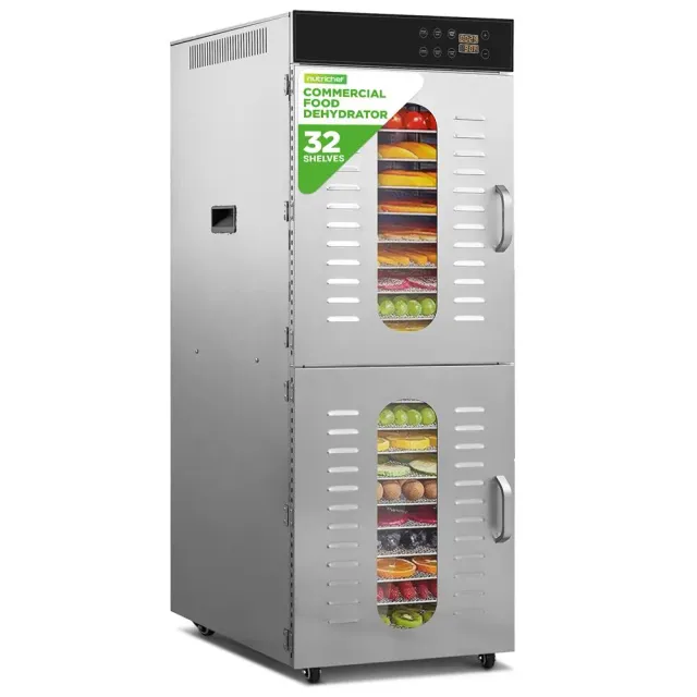 Nutrichef déshydrateur alimentaire 32 plateaux inox