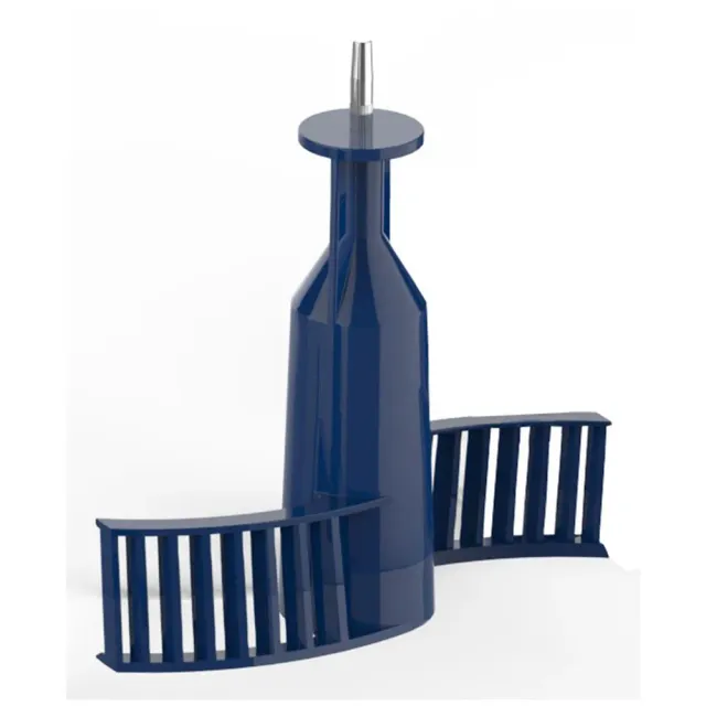 Nutrichef NCFPBLU Lame Émulsion Robot Bleu Accessoire