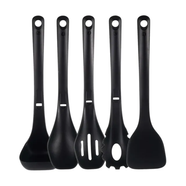Nutrichef Set ustensiles silicone 4 pièces support
