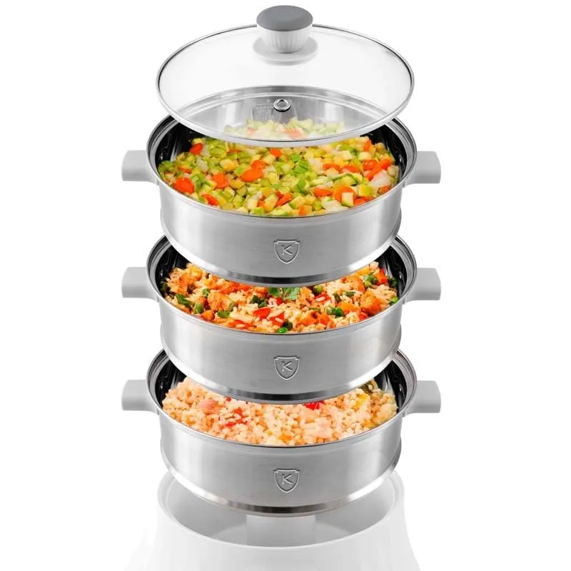 Kitchencook Multi Steam 9 cuiseur vapeur 9 L inox