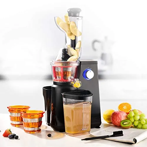 Kitchencook Ultimate Black extracteur de jus noir 1 L