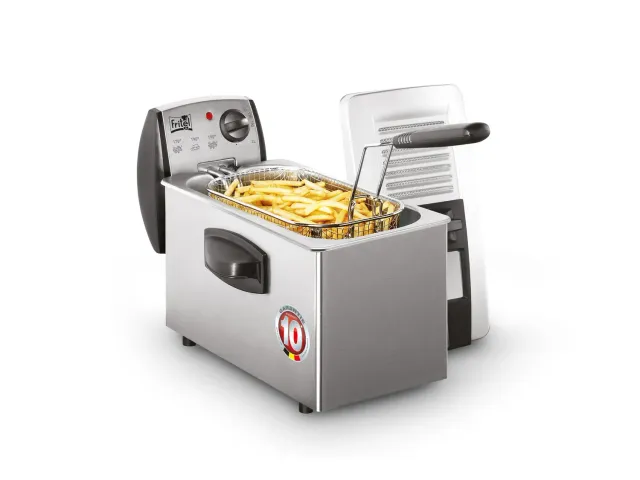 Fritel FR 1455 friteuse 3 L zone froide inox compacte