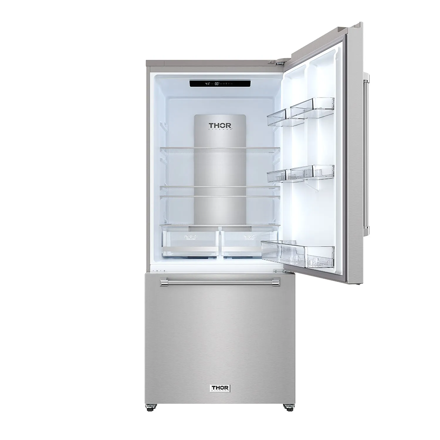 Thor 30 pouces réfrigérateur congélateur bas inox