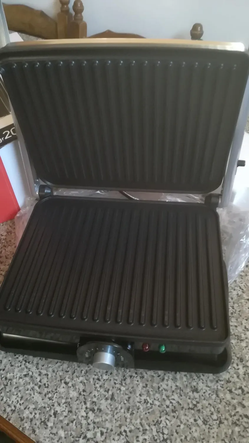 H.Koenig GR20 grill plancha électrique inox 2000W