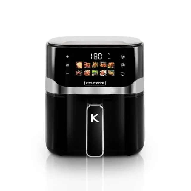 Kitchencook Airmed55 LED friteuse sans huile 5,5L noire