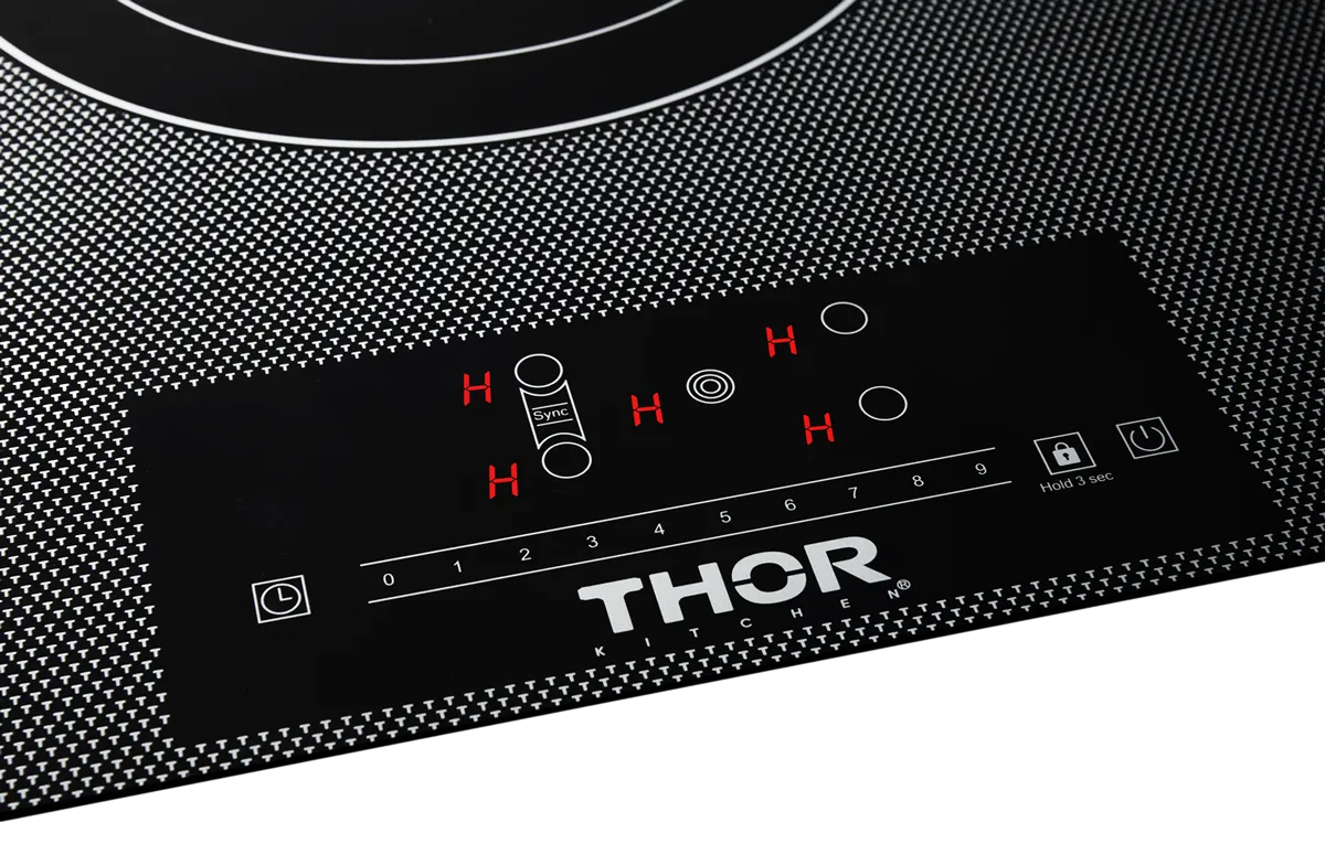 Thor plaque électrique 36 pouces encastrable 5 foyers