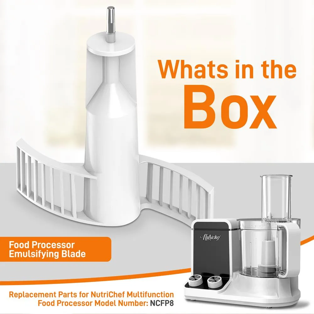Nutrichef NCFP8 disque émulsionneur pour robot