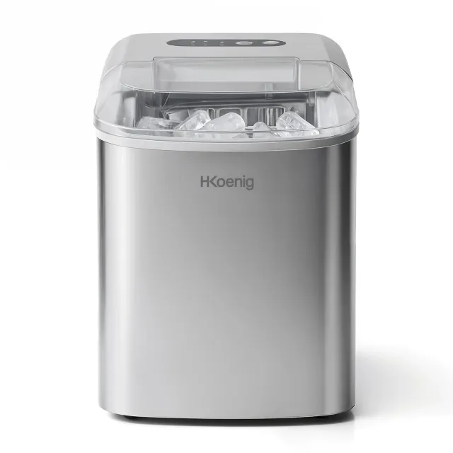 H.Koenig KB14 machine à glaçons 12kg inox 2 tailles