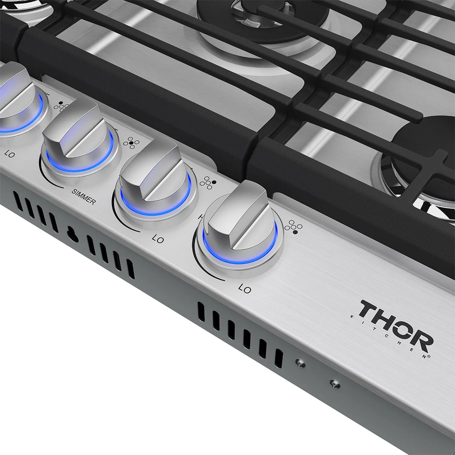 Thor Kitchen plaque gaz inox 30 pouces propane naturel