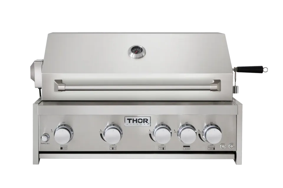 Thor Kitchen 32 pouces barbecue gaz 4 brûleurs extérieur