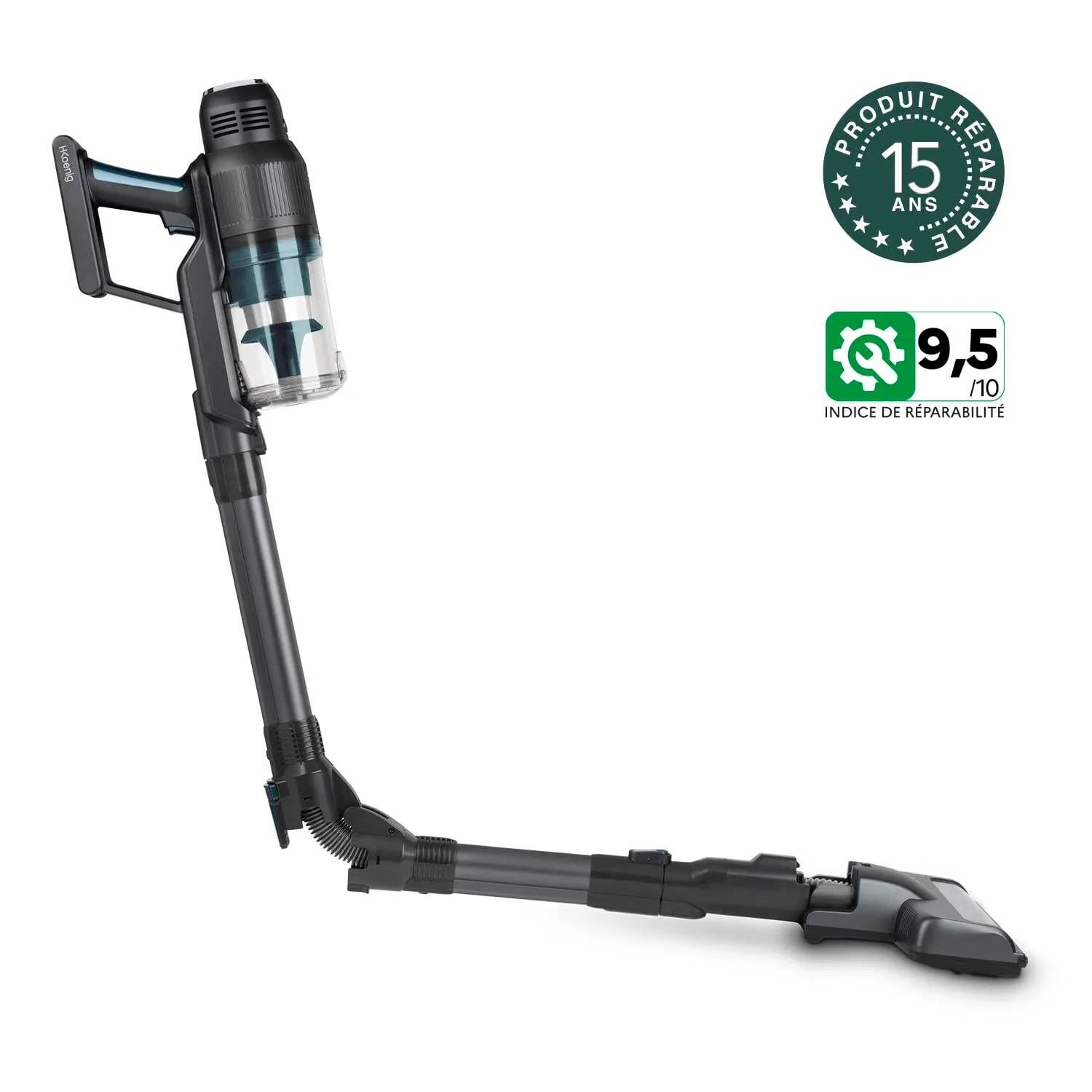 H.Koenig UPX26 Aspirateur Pliable sans Fil 40 min
