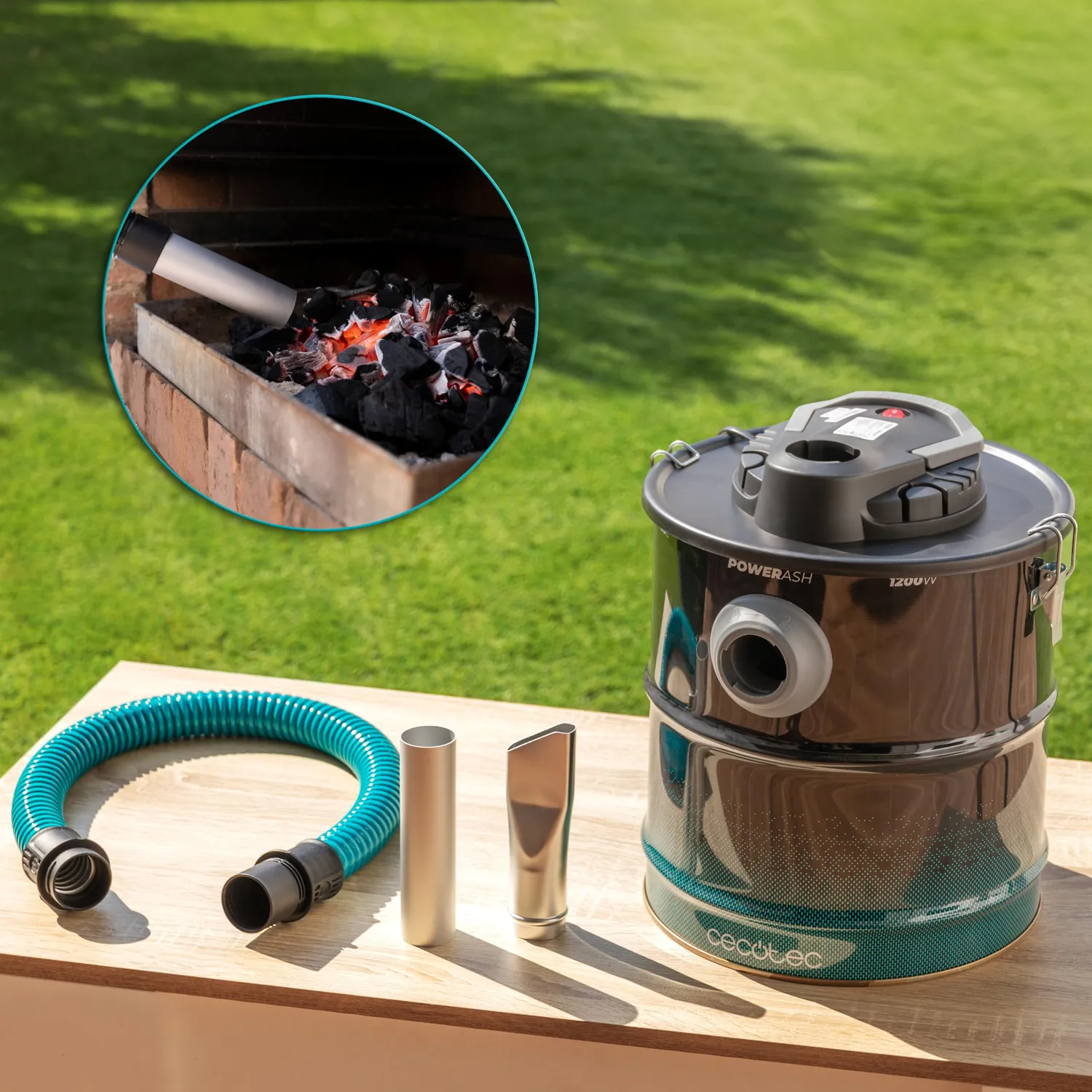 Cecotec Conga Ash 4000 Home aspirateur cendres 20L inox