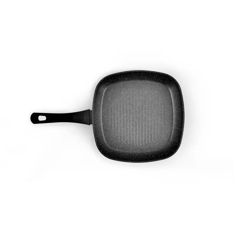 KITCHENCOOK Bohème grill alu forgé 28 cm antiadhésif