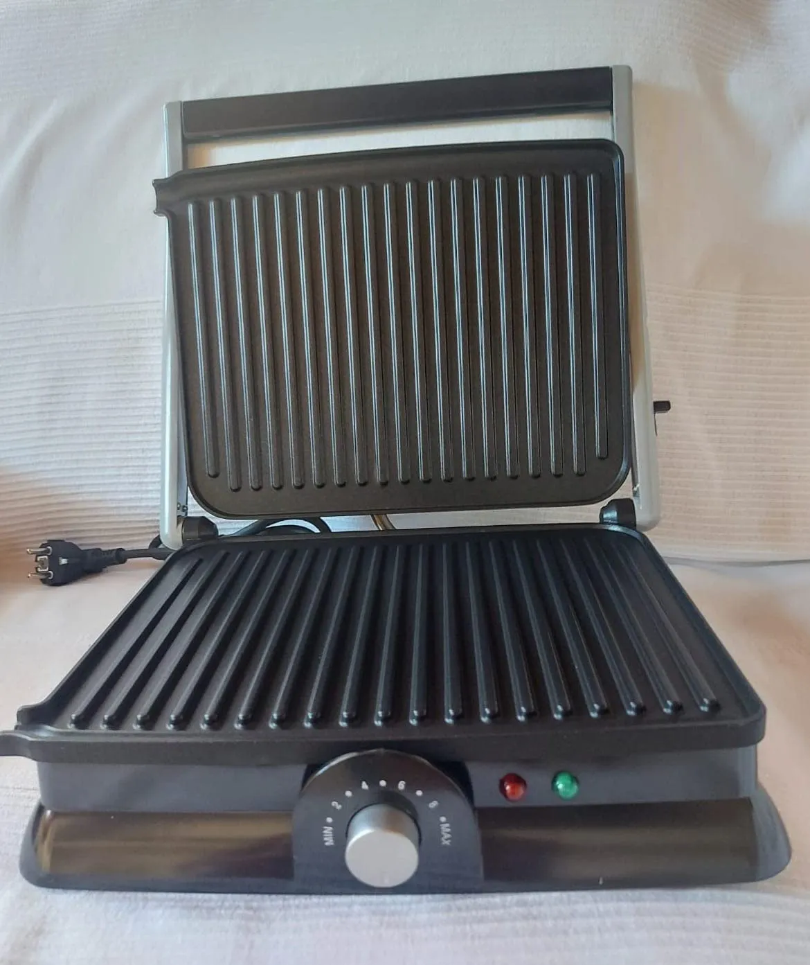 H.Koenig GR20 grill plancha électrique inox 2000W